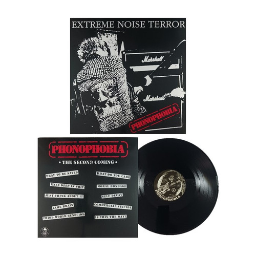 EXTREME NOISE TERROR "Phonophobia" Vinyl, LP, English Crust Punk