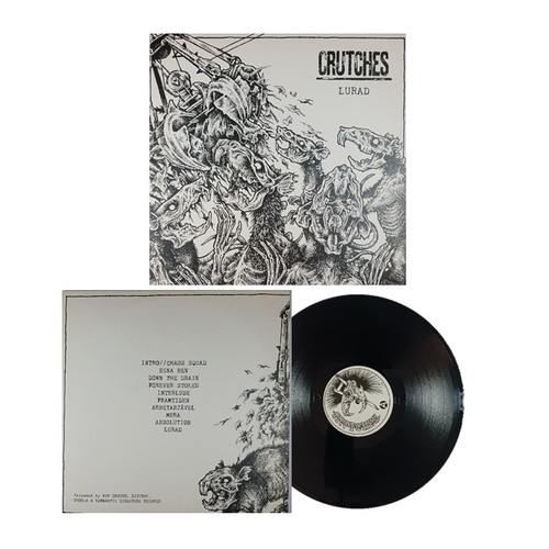 CRUTCHES "Lurad" Vinyl, LP, Swedish D-beat Punk
