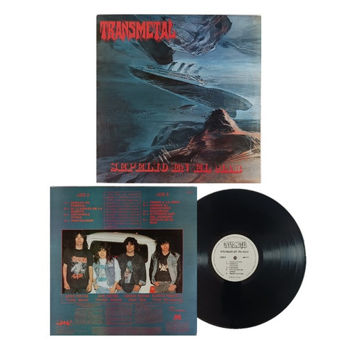 TRANSMETAL "Sepelio En El Mar" Vinyl, LP, Mexican Thrash Metal, Death Metal