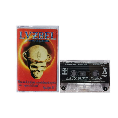 LVZBEL "Tiempo De La Bestia" Cassette Tape