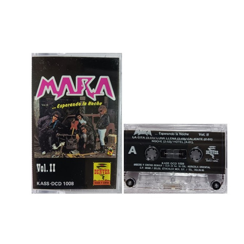 MARA "Esperando La Noche Vol. 2" Cassette Tape