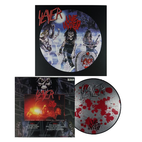 SLAYER "Live Unded" Vinyl, Picture Disc