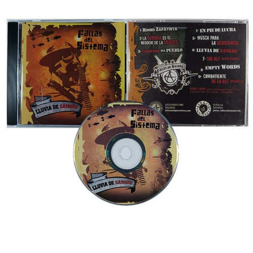 FALLAS DEL SISTEMA "LLuvia De Sangre " CD