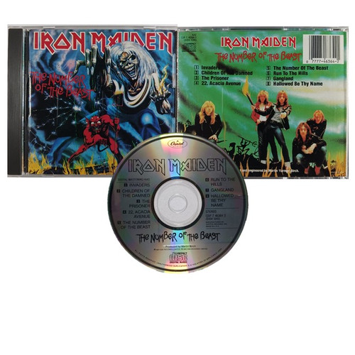 IRON MAIDEN "The Number of the Beast" CD