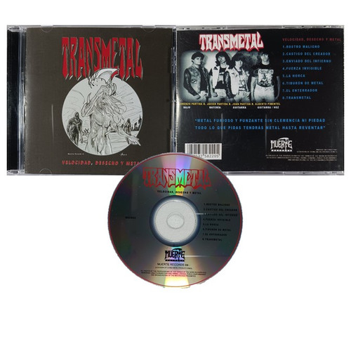TRANSMETAL "Velocidad, Desecho y Metal" CD