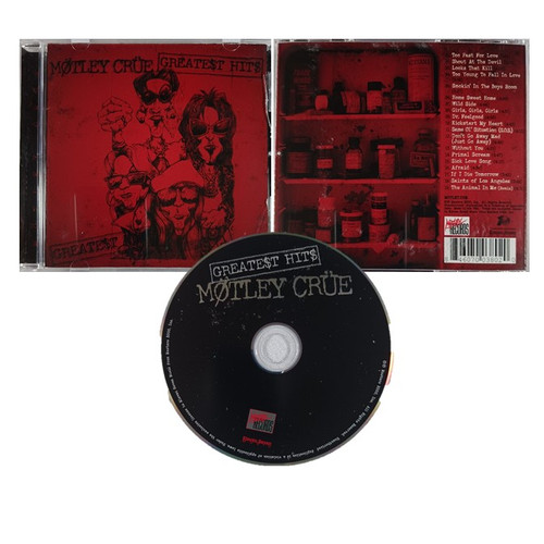 MOTLEY CRUE" Greatest Hits" CD, American Glam, Heavy Metal