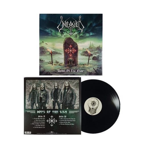 UNLEASHED "Dawn Of The Nine" Gatefold cover Vinyl, LP, Swedish Death Metal