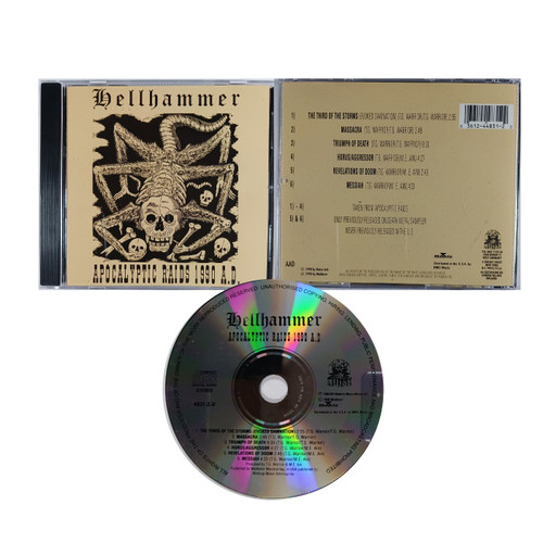 HELLHAMMER "Apocalyptic Raids 1990 A.D." CD