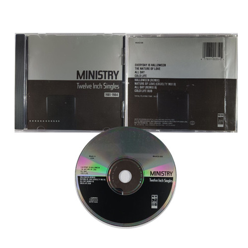 MINISTRY "Twelve Inch Singles 1981 - 1984" CD