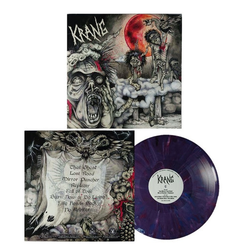 KRANG, Bad moon, Color Vinyl LP, American Crust Punk