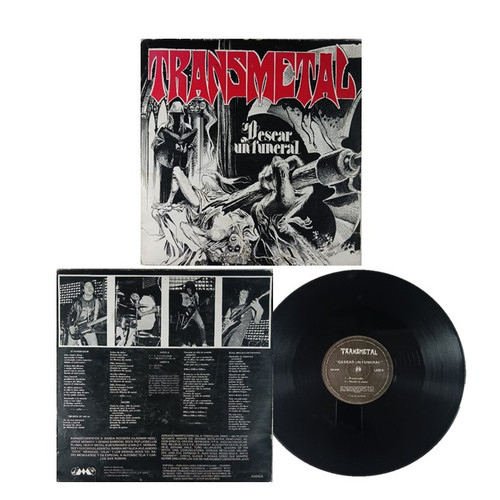 TRANSMETAL, Desear un Funeral, Vinyl,LP, Mexican Thrash Metal