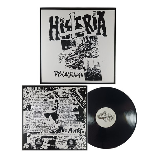 HISTERIA, Discografia Vinyl, LP, Mexican Hardcore Punk