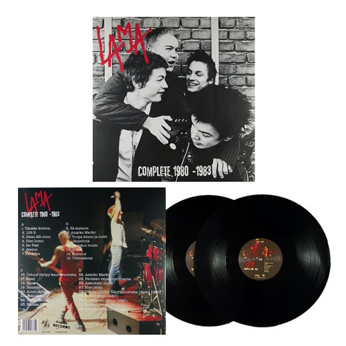 LAMA, Complete 1980-1983, Vinyl LP, Finish Hardcore Punk