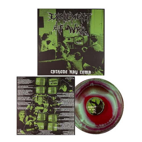 EXCREMENT OF WAR Cathode Ray Coma Vinyl,LP, Brittish Hardcore Crust Punk