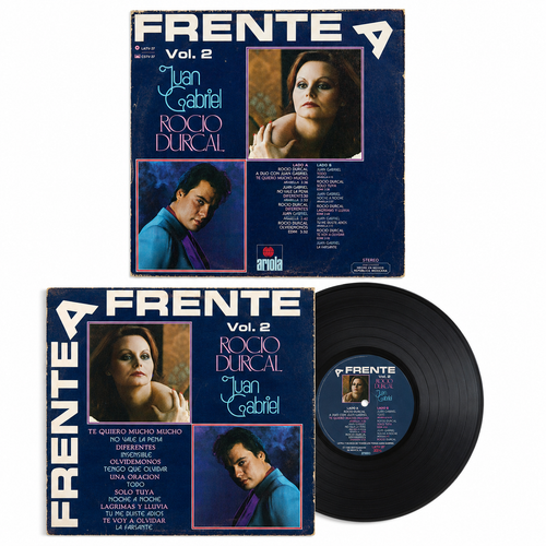 JUAN GABRIEL-ROCIO DURCAL	Frente a Frente Vol.2, Vinyl, LP
