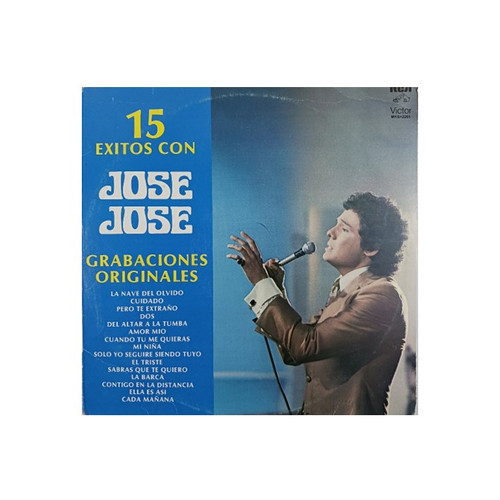 JOSE JOSE, 15 Exitos-Grabaciones Originales, Vinyl, LP