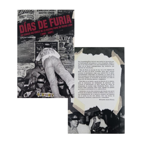 Dias de Furia, Un Esbozo Historico de la Escena Punk de Nuevo Leon 1988-2009, Book