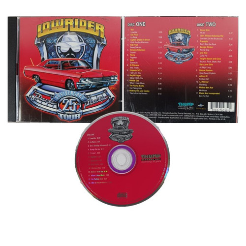 Lowrider 25th Anniversary Tour, CD