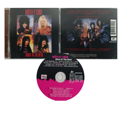 Motley Crue, Shout at the Devil, CD