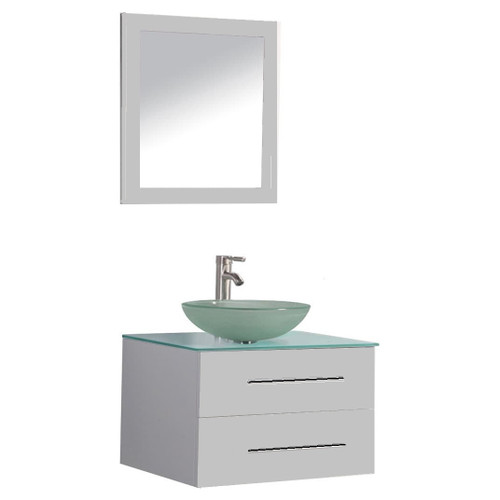 Lorixon Lv 10 30 24 Gray Modern Floating Bathroom Vanity Wall