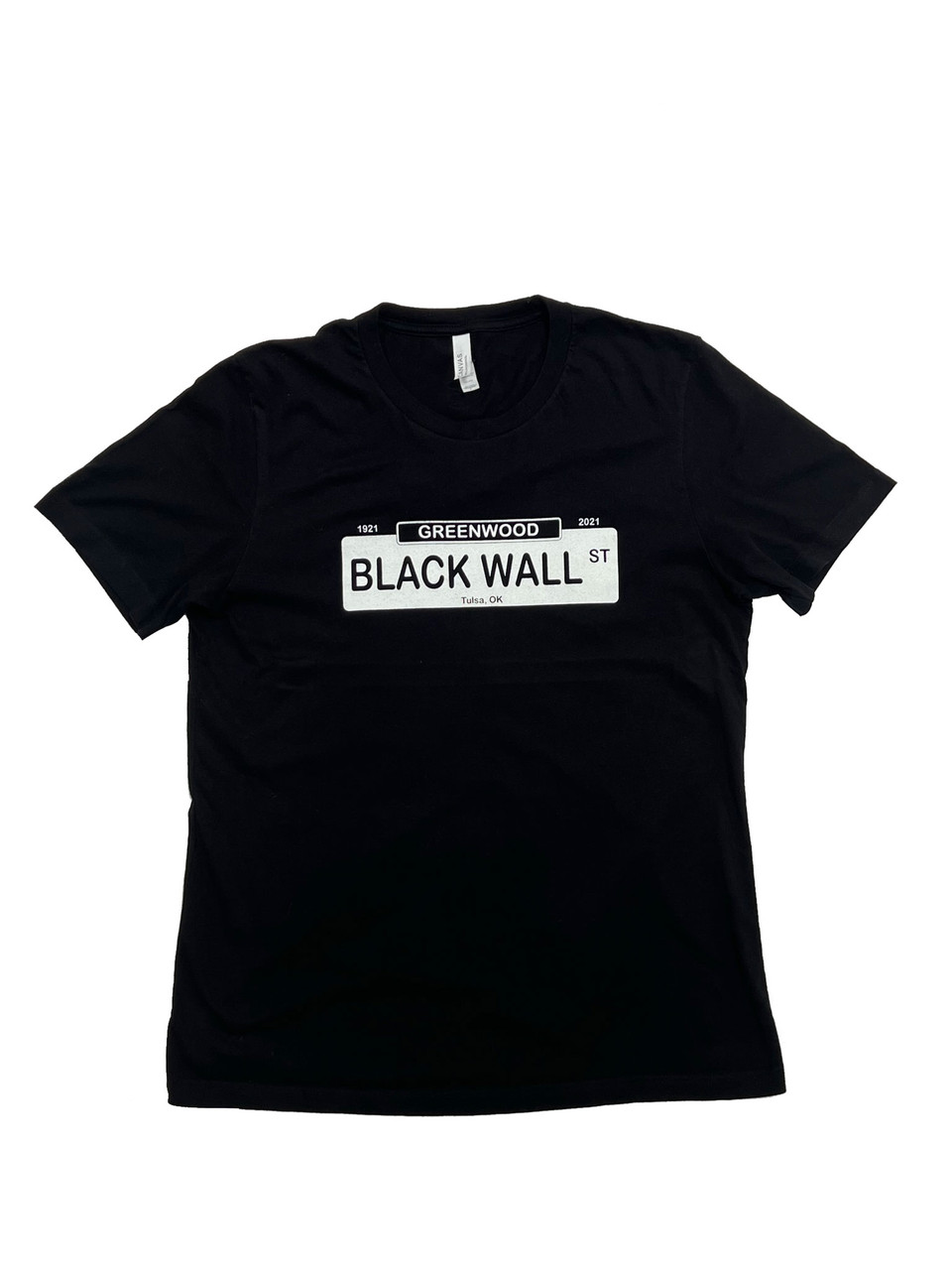 Black Wall St T-shirt - Phat Butterfly, LLC