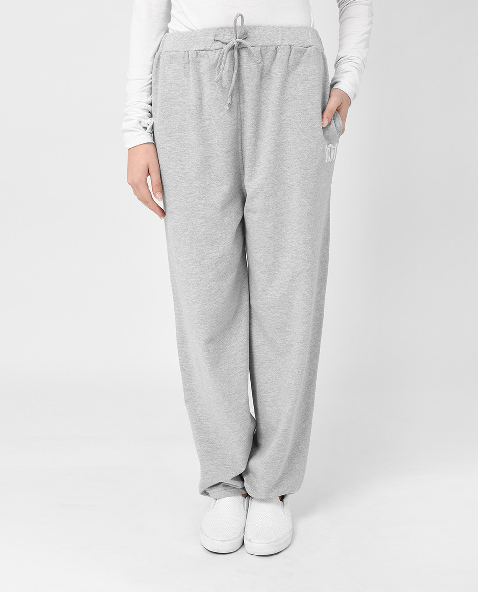 three quarter track pants womens