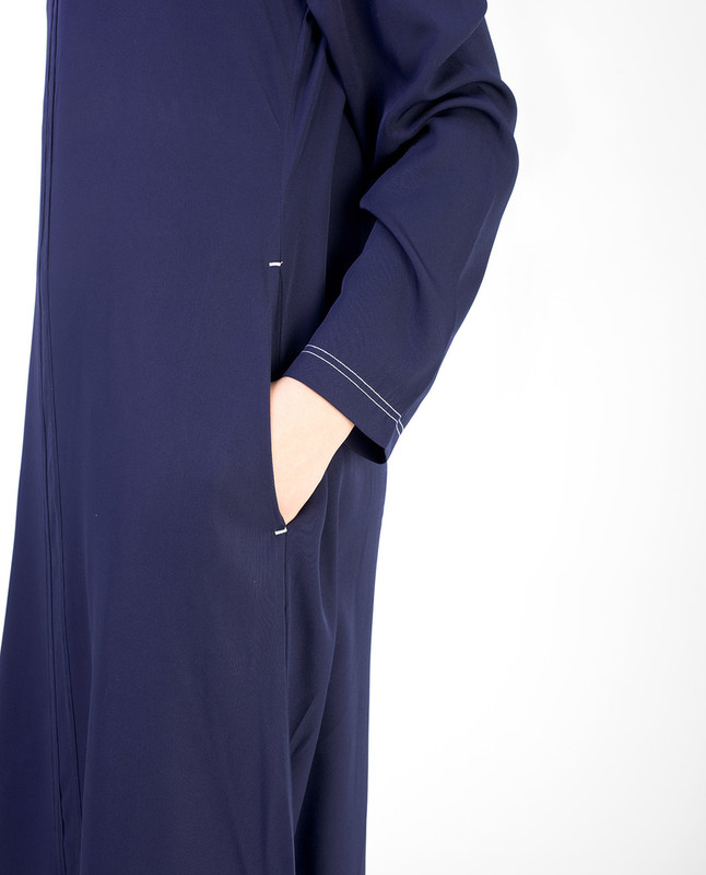 Navy Casual Jilbab