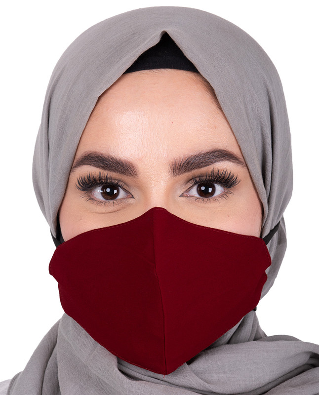 Chilli Pepper Hijab Friendly Toggle Fabric Mask