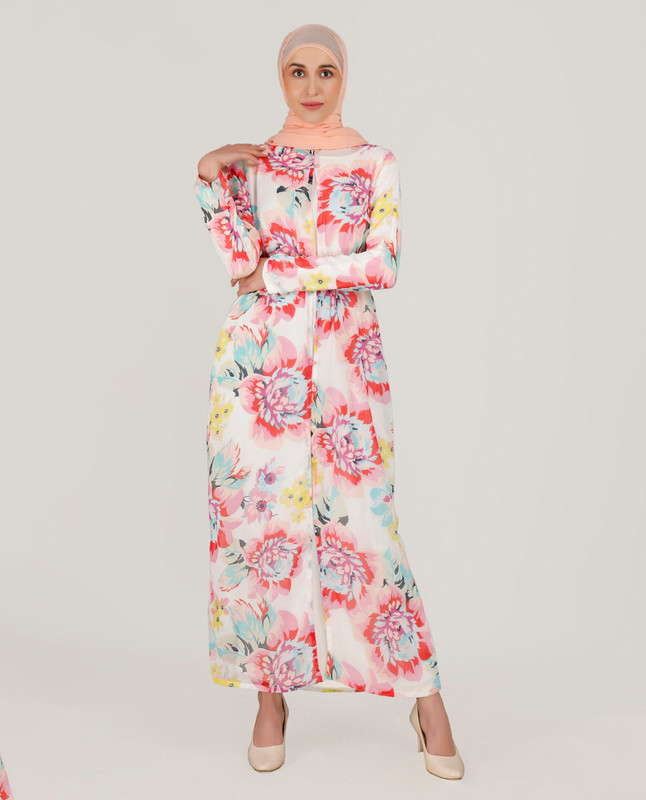 Spring Fever Lightweight Poly Chiffon Outerwear
