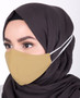 Rattan Hijab Friendly Button Fabric Mask