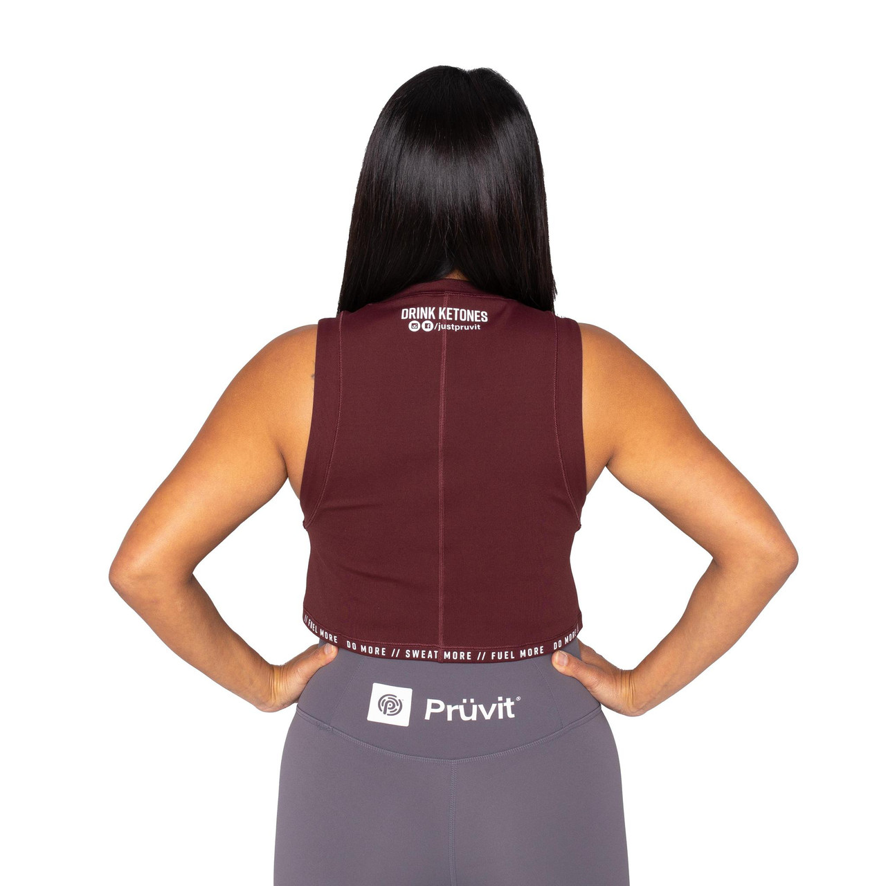 Truly, Madly, Deeply Red *Workout Tank* Prüvit Gear