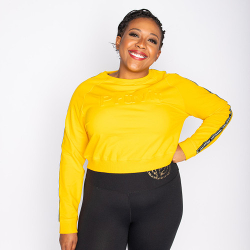 Prüvit Imprint Crop Sweater Prüvit Imprint Crop Sweater