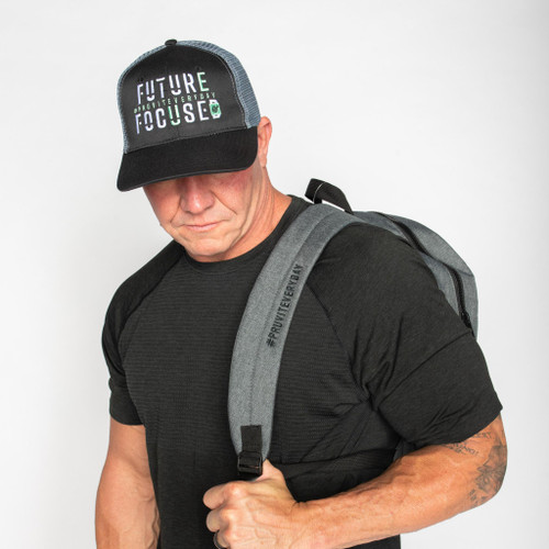 Italian - Bevi Chetoni Backpack *Dark Grey*