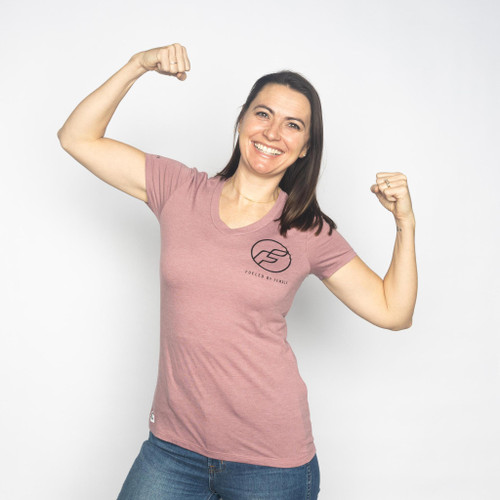 Fueled by Female TShirt *Women's V-Neck* Fueled by Female TShirt *Women's V-Neck*