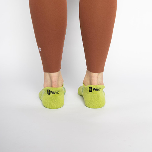 Drink Ketones Ankle Socks *lime green & pink *