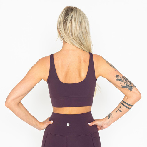 Romantic Plum Sports Bra Romantic Plum Sports Bra