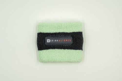 Sweat More, Drink Ketones Wrist band *mint//Grey* Sweat More, Drink Ketones Wrist band *mint//Grey*