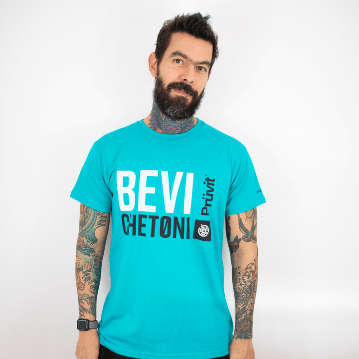 Italian - Bevi Chetoni TShirt *Turquoise*