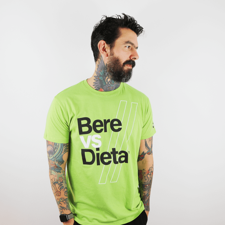 Italian - Bere Vs Dieta TShirt *Pistachio*