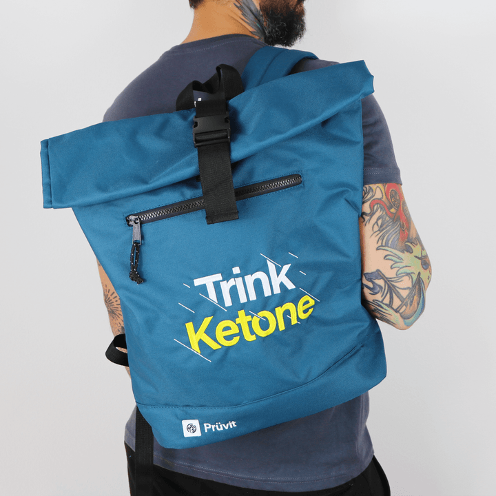 German - Trink Ketone Rolltop Backpack *dark teal*