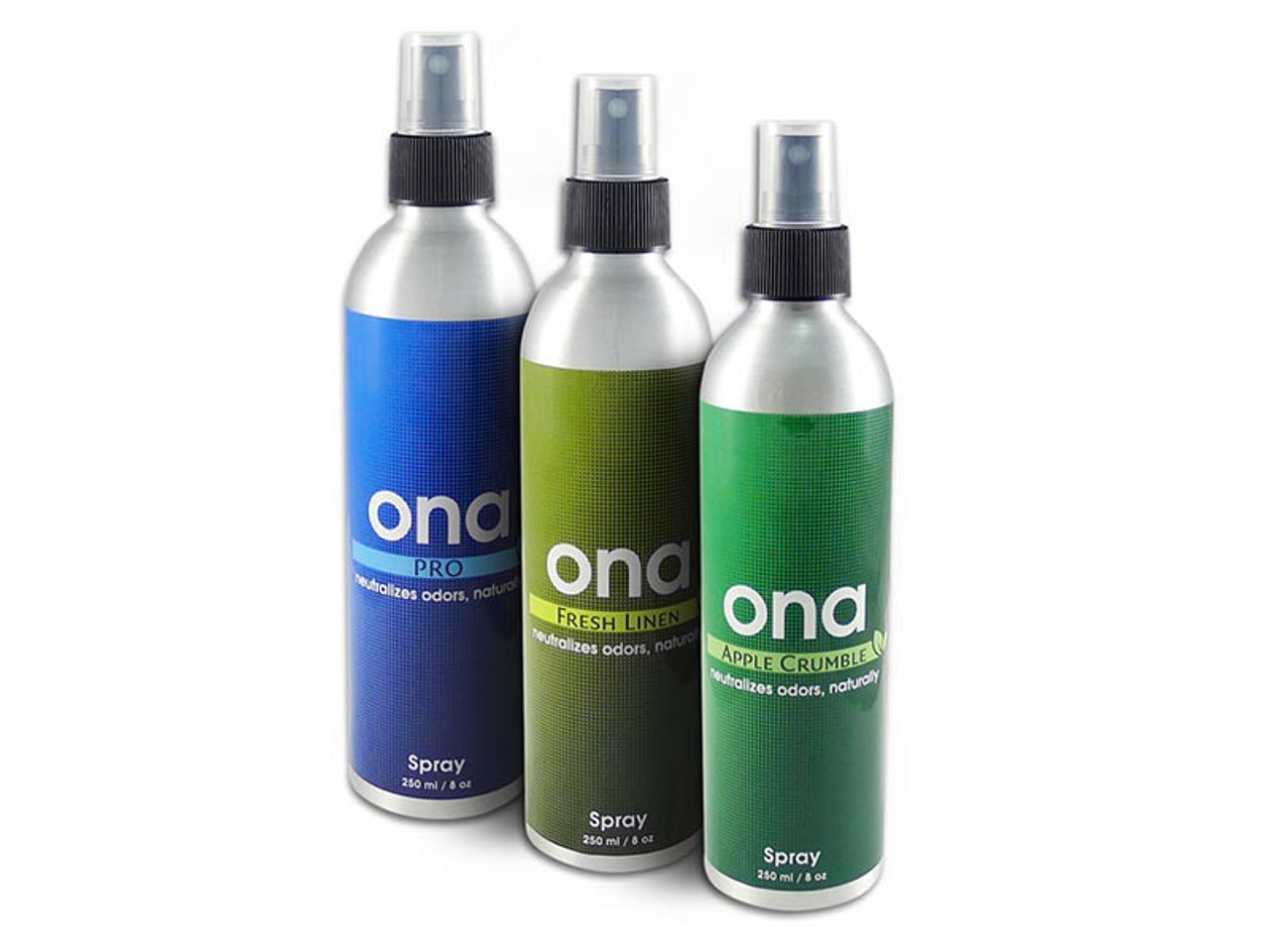 Once the ONA spray is used the ONA particles disperse in the air and when they come into contact with odourous molecules they render them null and inert, removing the odour from the air and leaving a fresh scent.

ONA is environmentally friendly, non toxic and organic oil based with the oils extracted from flowers.