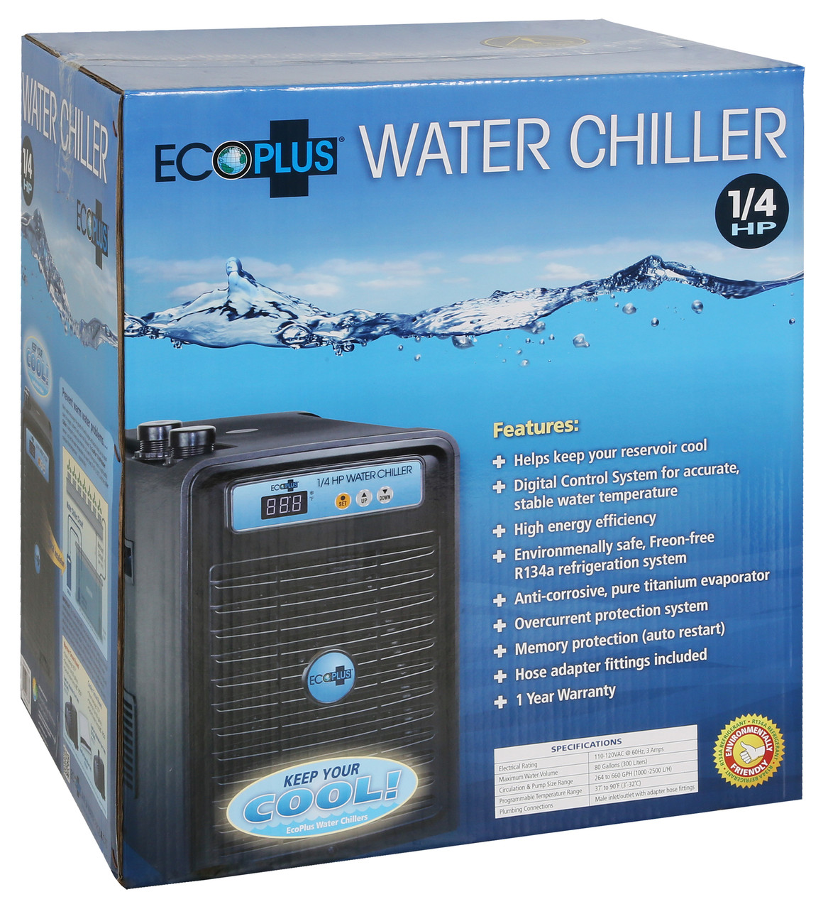 EcoPlus® 1/4 HP Chiller