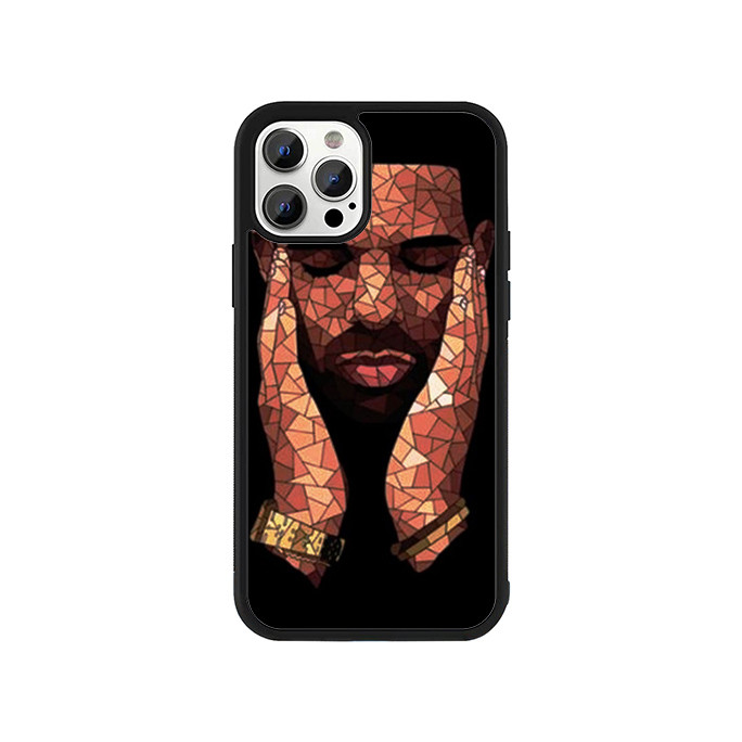 initials phone case GLAM. Personalized Leather iPhone Case