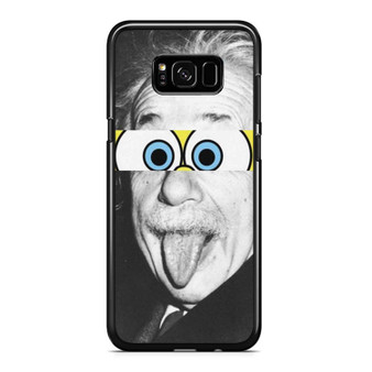 Albert Einstein Funny Face Samsung Galaxy S8 / S8 Plus / Note 8 Case Cover