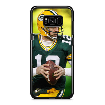 Aaron Rodgers Green Bay Packers Quarterback Samsung Galaxy S8 / S8 Plus / Note 8 Case Cover