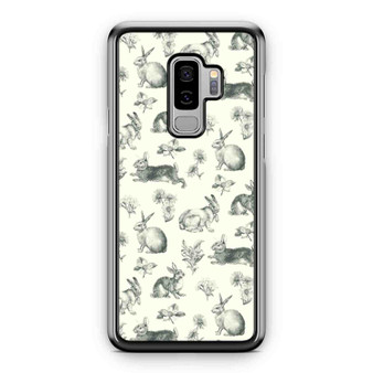Rabbit Pattern 2 Samsung Galaxy S9 / S9 Plus Case Cover