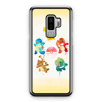 Pokemon Watercolor Pastel Samsung Galaxy S9 / S9 Plus Case Cover