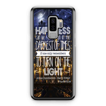 Happiness Can Be Found In The Darkest Harry Potter Samsung Galaxy S9 / S9 Plus Case Cover