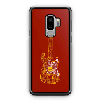 Guitar Red Samsung Galaxy S9 / S9 Plus Case Cover