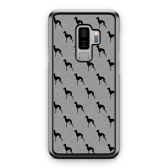 Greyhound Silhouettes Pattern Samsung Galaxy S9 / S9 Plus Case Cover